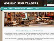 Tablet Screenshot of morningstartraders.com